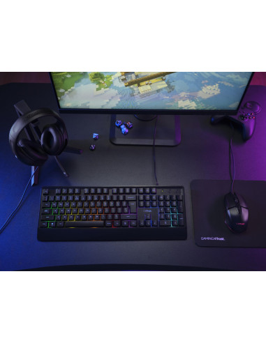 KEYBOARD +MOUSE GXT792 QUADROX/4-IN-1 BUNDLE ENG 25155 TRUST
