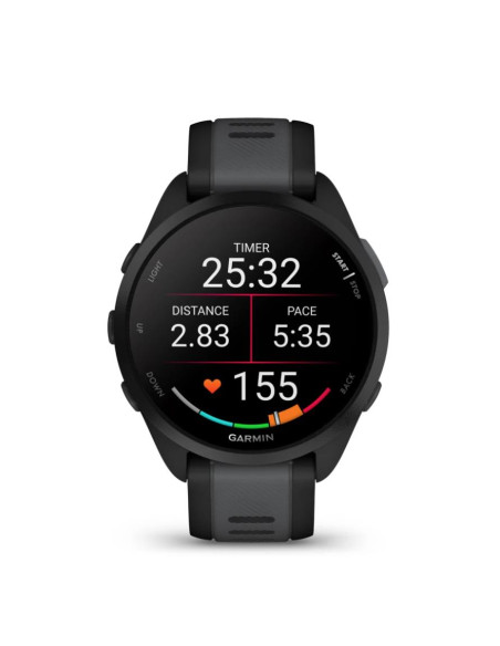 SMARTWATCH FORERUNNER 165/BLACK 010-02863-20 GARMIN