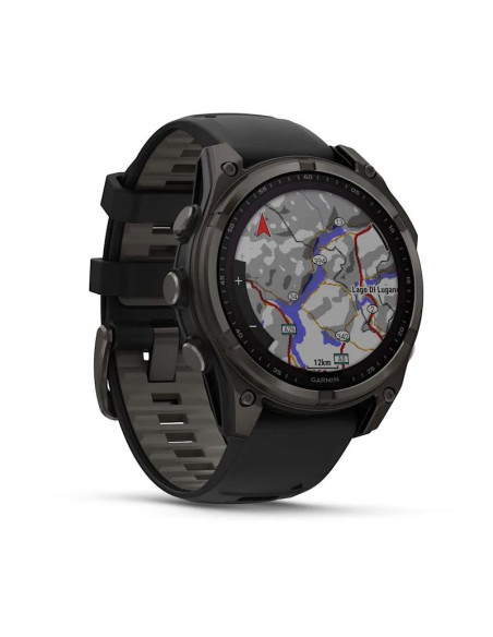 SMARTWATCH FENIX 8 SAPP. SOLAR/BLACK/GRAY 010-02906-11 GARMIN