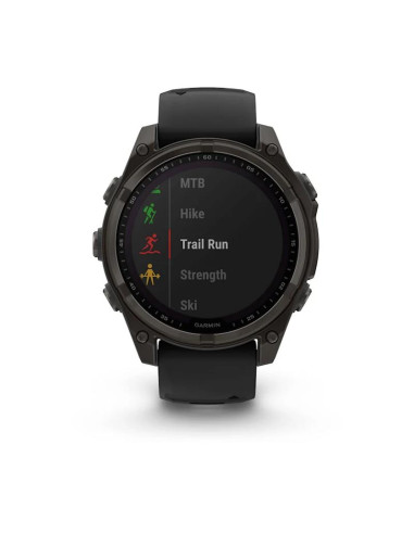 SMARTWATCH FENIX 8 SAPP. SOLAR/BLACK/GRAY 010-02906-11 GARMIN
