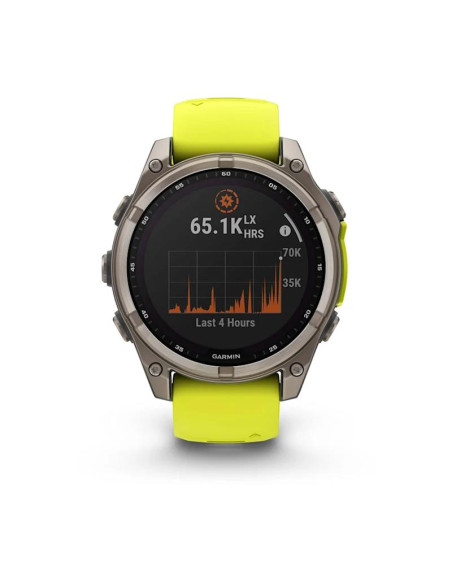 SMARTWATCH FENIX 8 SAPP. SOLAR/YELLOW 010-02906-21 GARMIN