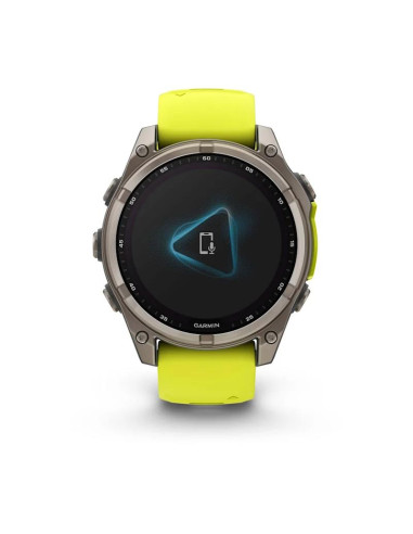SMARTWATCH FENIX 8 SAPP. SOLAR/YELLOW 010-02906-21 GARMIN
