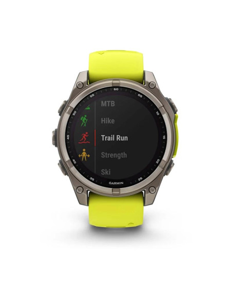SMARTWATCH FENIX 8 SAPP. SOLAR/YELLOW 010-02906-21 GARMIN