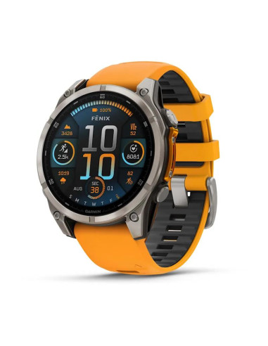 SMARTWATCH FENIX 8 SAPPHIRE/ORANGE 010-02904-11 GARMIN
