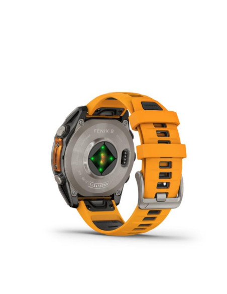SMARTWATCH FENIX 8 SAPPHIRE/ORANGE 010-02904-11 GARMIN