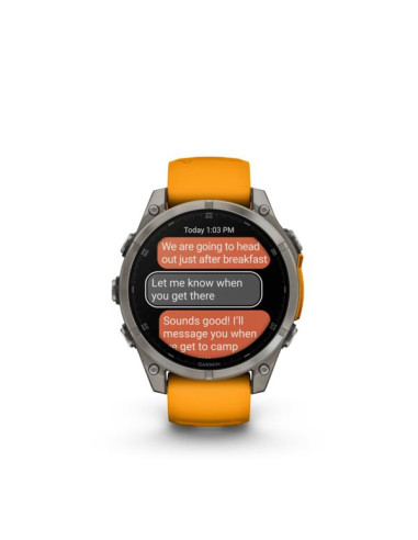 SMARTWATCH FENIX 8 SAPPHIRE/ORANGE 010-02904-11 GARMIN