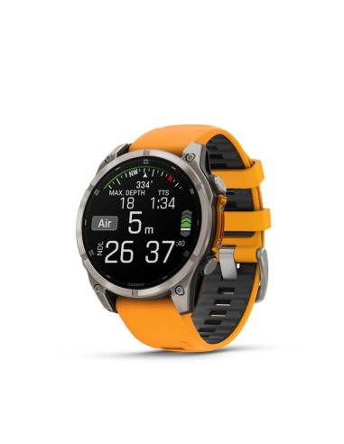 SMARTWATCH FENIX 8 SAPPHIRE/ORANGE 010-02904-11 GARMIN