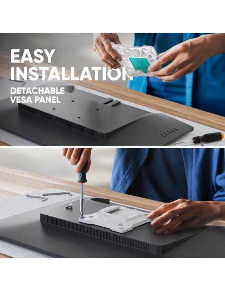 MONITOR ACC DESK MOUNT/13-32" WHITE G80-W ONKRON