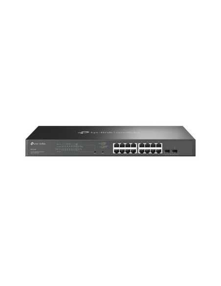 Switch, TP-LINK, JetStream, TL-SG2218P, Desktop/pedestal, 16x10Base-T / 100Base-TX / 1000Base-T, 2xSFP, PoE+ ports 16, 150 Watt
