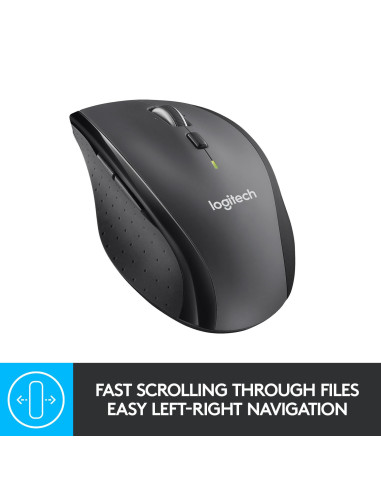 MOUSE USB LASER WRL M705/BLACK 910-001949 LOGITECH