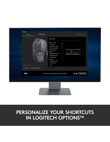 MOUSE USB LASER WRL M705/BLACK 910-001949 LOGITECH