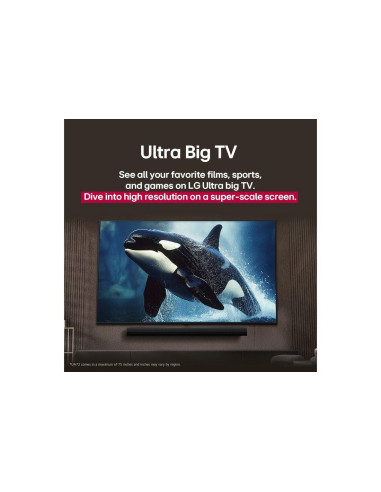 TV Set, LG, 55", 4K/Smart, 3840x2160, Wireless LAN, Bluetooth, webOS, 55UA73003LA