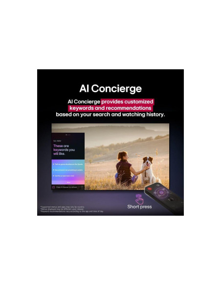 TV Set, LG, 55", 4K/Smart, 3840x2160, Wireless LAN, Bluetooth, webOS, 55UA73003LA