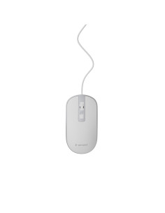 MOUSE USB OPTICAL WHITE/SILVER/MUS-4B-06-WS GEMBIRD