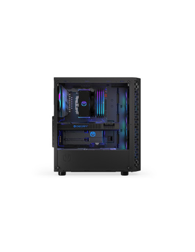 Case, ENDORFY, Signum 300 ARGB, MidiTower, Case product features Transparent panel, Not included, ATX, MicroATX, MiniITX, Colou