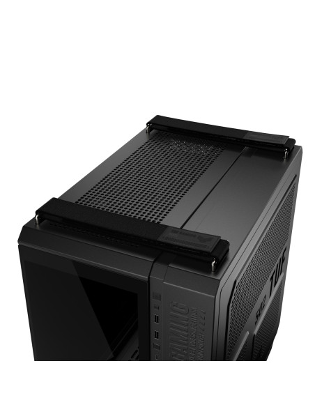 Case, ASUS, TUF Gaming GT502 Horizon, MidiTower, Case product features Transparent panel, Not included, ATX, MicroATX, MiniITX,