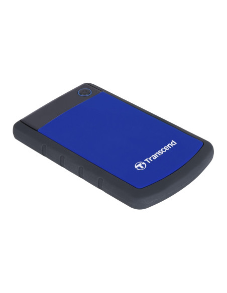 External HDD, TRANSCEND, StoreJet, 2TB, USB 3.0, Colour Blue, TS2TSJ25H3B