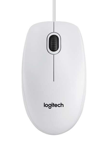MOUSE USB OPTICAL B100/WHITE OEM 910-003360 LOGITECH
