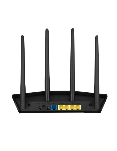 Wireless Router, ASUS, Wireless Router, Mesh, Wi-Fi 5, Wi-Fi 6, IEEE 802.11a/b/g, IEEE 802.11n, 1 WAN, 4x10/100/1000M, Number o