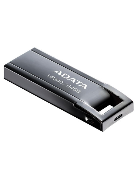 MEMORY DRIVE FLASH USB3.2 64GB/BLACK AROY-UR340-64GBK ADATA
