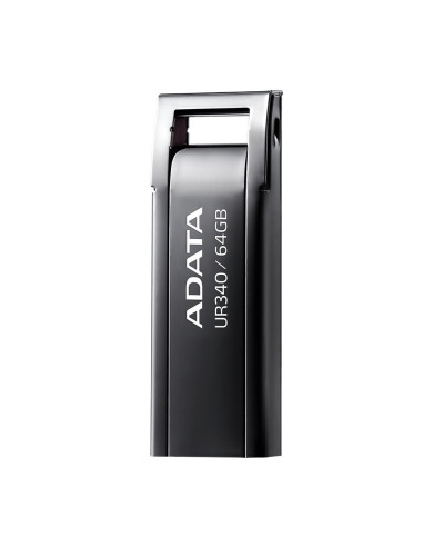 MEMORY DRIVE FLASH USB3.2 64GB/BLACK AROY-UR340-64GBK ADATA