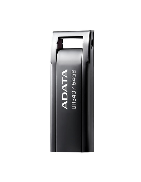 MEMORY DRIVE FLASH USB3.2 64GB/BLACK AROY-UR340-64GBK ADATA