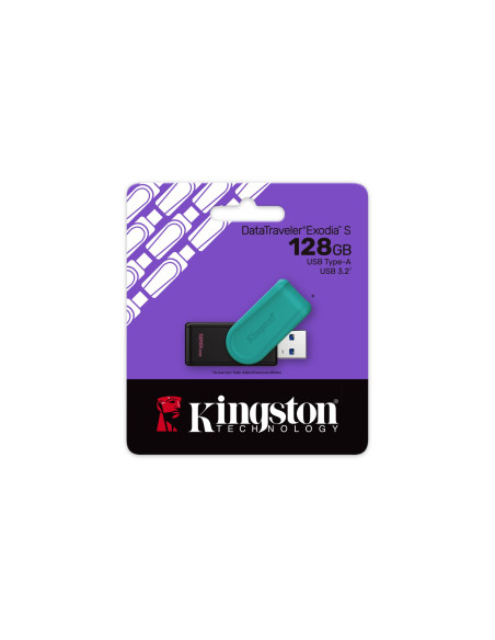 MEMORY DRIVE FLASH USB3.2/128GB DTXS/128GB KINGSTON