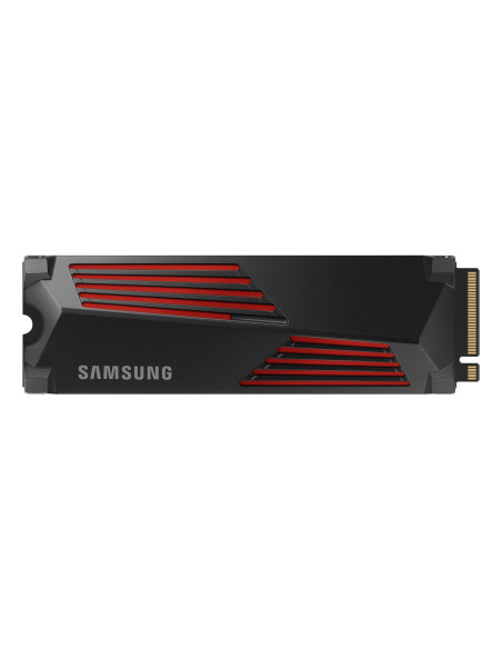SSD, SAMSUNG, 990 PRO with Heatsink, 2TB, M.2, PCIE, NVMe, MLC, Write speed 6900 MBytes/sec, Read speed 7450 MBytes/sec, 2.3mm,