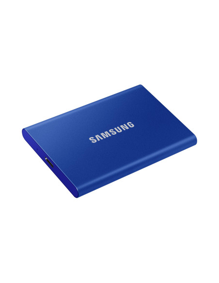 External SSD, SAMSUNG, T7, 2TB, USB 3.2, Write speed 1000 MBytes/sec, Read speed 1050 MBytes/sec, MU-PC2T0H/WW