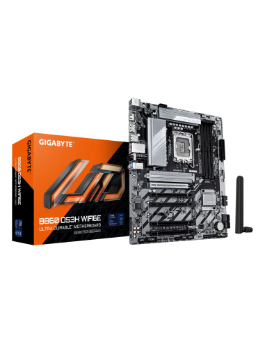 Mainboard, GIGABYTE, Intel B860 Express, LGA1851, ATX, Memory DDR5, 5xPCI-Express 16x, 2xM.2, 1xHDMI, 1xDisplayPort, 1xAudio-In