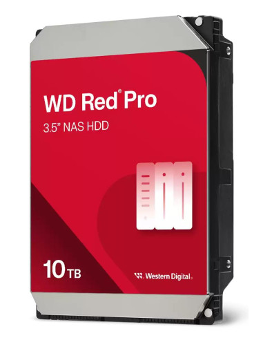 HDD, WESTERN DIGITAL, Red Pro, 10TB, 512 MB, 7200 rpm, 3,5", WD103KFBX