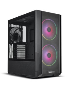 Case, LIAN LI, LANCOOL 216RX BLACK, MidiTower, Case product features Transparent panel, ATX, EATX, MicroATX, MiniITX, Colour Bl