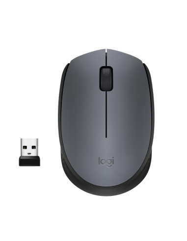MOUSE USB OPTICAL WRL M170/GREY 910-004642 LOGITECH