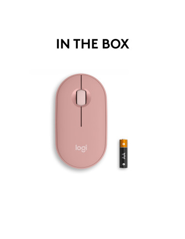 MOUSE USB OPTICAL WRL M350S/ROSE 910-007014 LOGITECH