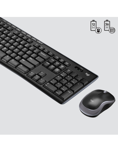 KEYBOARD WRL COMBO MK270 ENG/DESKTOP 920-004508 LOGITECH