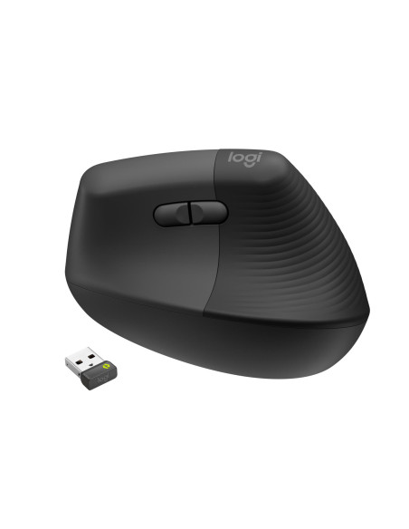MOUSE USB OPTICAL WRL VERTICAL/BLACK RIGH 910-006494 LOGITECH