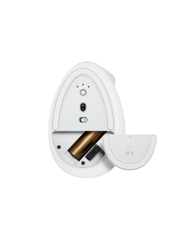 MOUSE USB OPTICAL WRL VERTICAL/WHITE RIGH 910-006475 LOGITECH