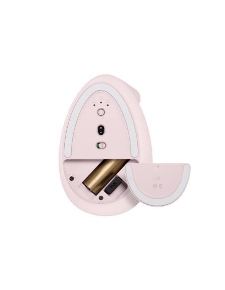 MOUSE USB OPTICAL WRL VERTICAL/PINK 910-006478 LOGITECH