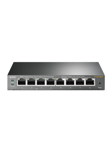 Switch, TP-LINK, PoE ports 4, TL-SG108PE
