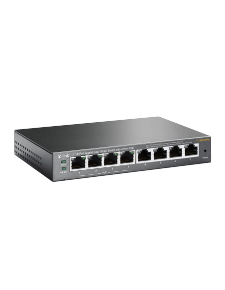 Switch, TP-LINK, PoE ports 4, TL-SG108PE