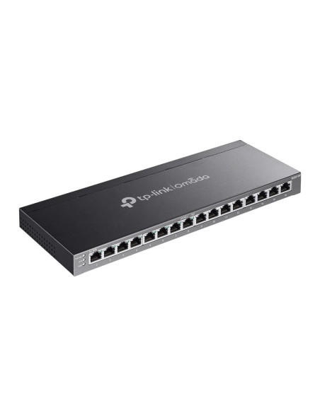 Switch, TP-LINK, Omada, TL-SG2016P, 16x10Base-T / 100Base-TX / 1000Base-T, PoE+ ports 8, 120 Watts, TL-SG2016P