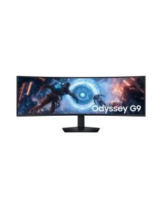 LCD Monitor, SAMSUNG, LS49FG910EUXEN, 49", Gaming/Curved, Swivel, Height adjustable, Tilt, Matte, Panel VA, 5120x1440, 32:9, 14