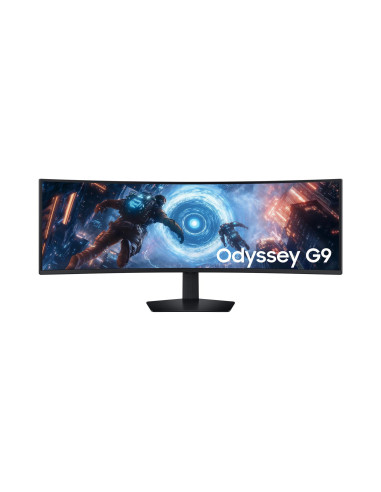 LCD Monitor, SAMSUNG, LS49FG910EUXEN, 49", Gaming/Curved, Swivel, Height adjustable, Tilt, Matte, Panel VA, 5120x1440, 32:9, 14