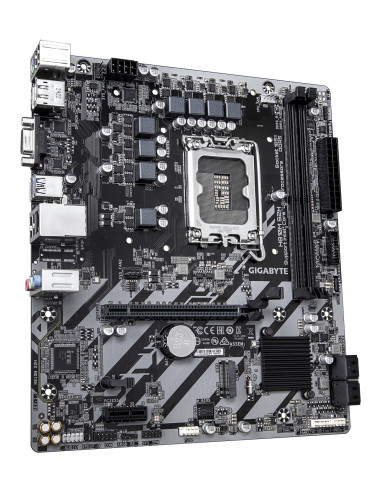 Mainboard, GIGABYTE, LGA1851, Micro-ATX, Memory DDR5, Memory slots 2, H810MS2H