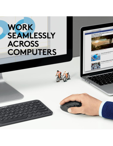 MOUSE BLUETH OPTICAL M720/TRIATHLON 910-004791 LOGITECH