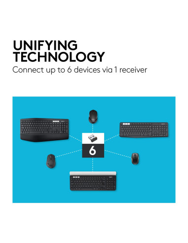 MOUSE BLUETH OPTICAL M720/TRIATHLON 910-004791 LOGITECH