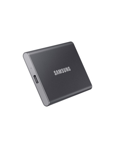 External SSD, SAMSUNG, T7, 1TB, USB 3.2, Write speed 1000 MBytes/sec, Read speed 1050 MBytes/sec, MU-PC1T0T/WW