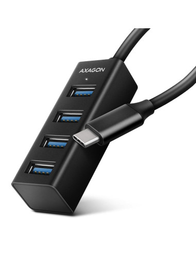 I/O HUB USB-C 4PORT MINI/0.2M HUE-M1C AXAGON