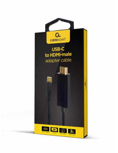 CABLE USB-C TO HDMI 2M/A-CM-HDMIM-02 GEMBIRD
