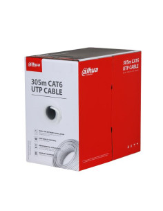 CABLE CAT6 UTP 305M CCA WHITE/PFM922I-6UN-C-WHITE DAHUA